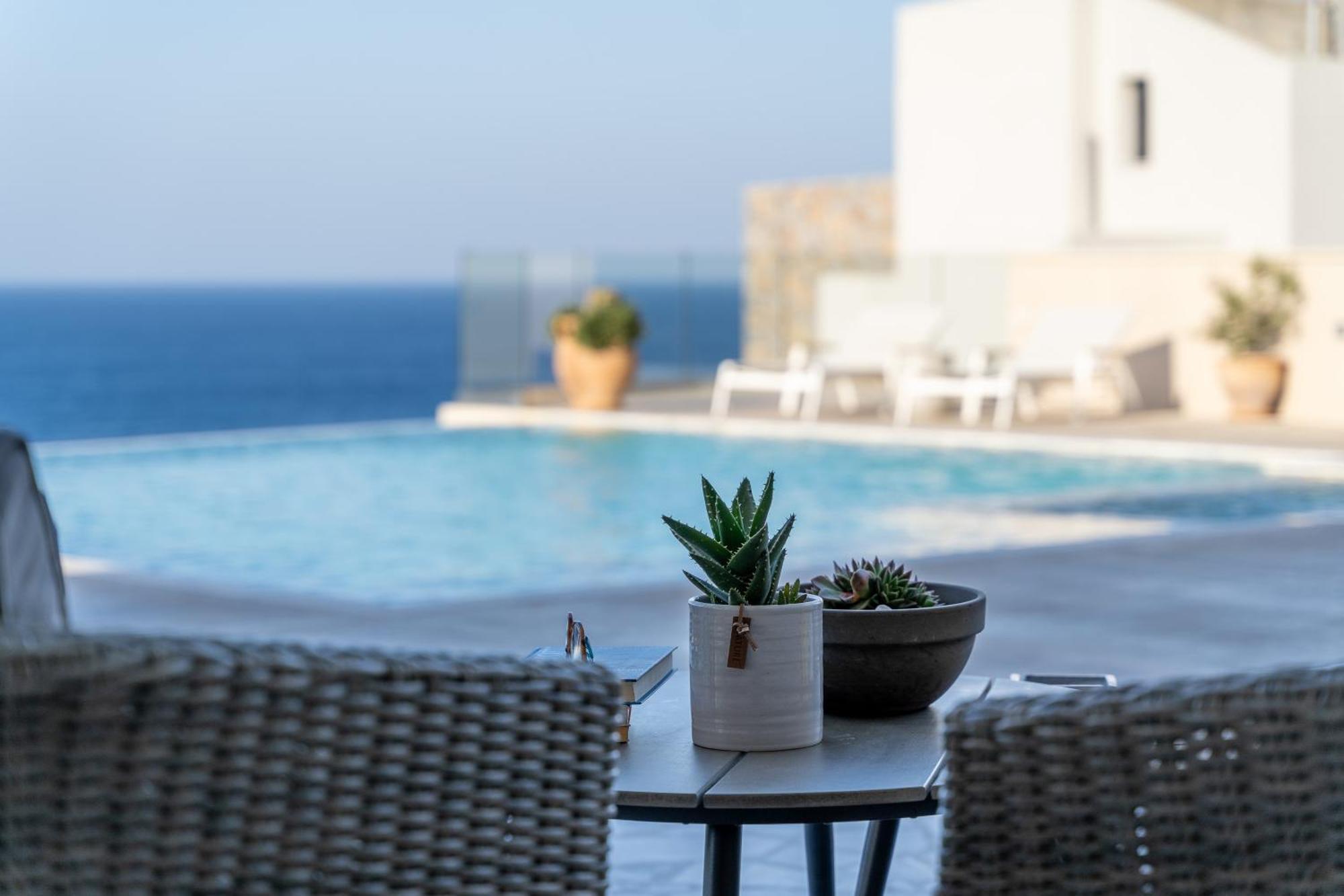 Amazing View Villa Aliki With Infinity Pool & Spa Ligaria  Exterior photo